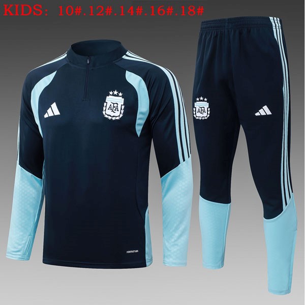Ninos Sudadera De Training Argentina 2026/27 Azul